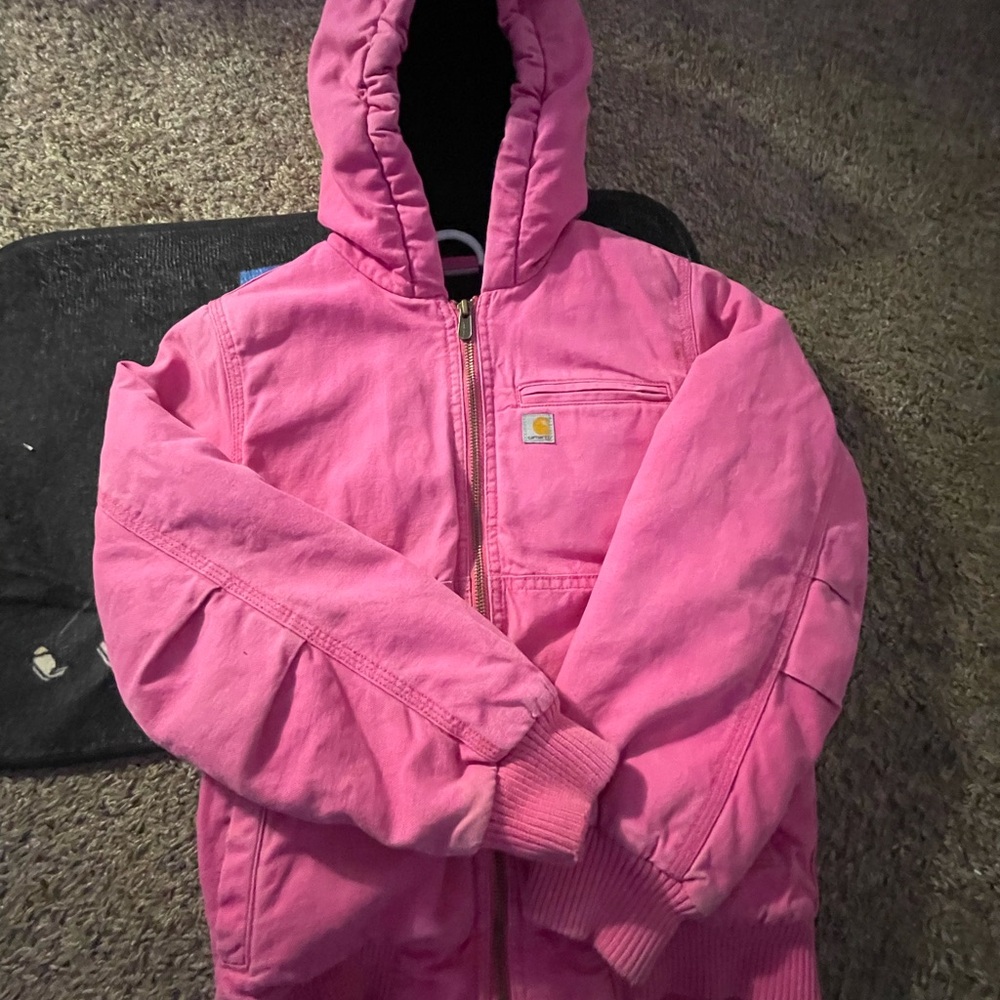 Carhartt Pink Hooded Jacket